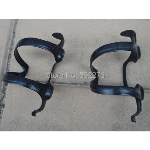 New Carbon Matt Bike water Bottle cage Holder for MTB Mountain Road Cyclocross TT bicycle - 2 Pcs ( CG028 )