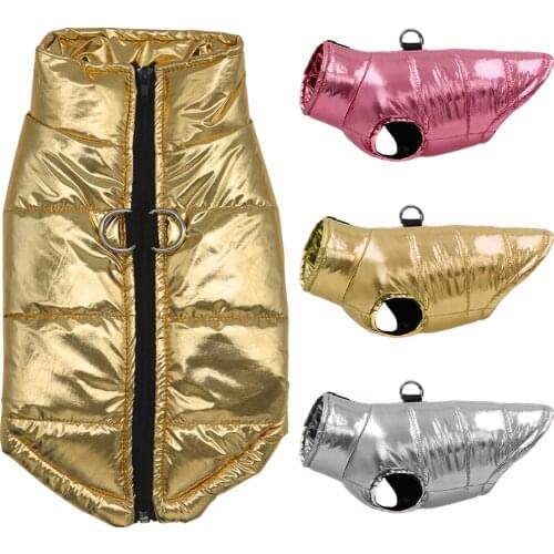 Clothes For Small Medium Large Dogs Chihuahua French Bulldog Waterproof Pet Dog Coat Jacket Warm Winter Pets Dogs Clothing Vest