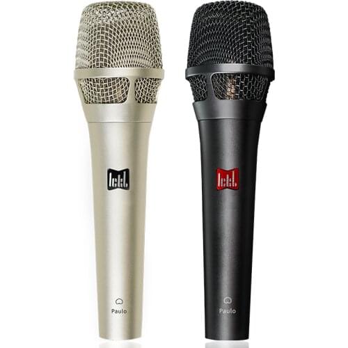 Ickb Paulo Vocal Microphone Professional Handheld Condenser Mic, Stage Performance,Studio vocal recording