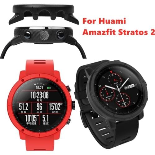 Huami Amazfit Stratos Smart Watch 2/2S Slim PC Case Cover Screen Protective Shell Smart Bracelet Band Accessories（No Bracelet
