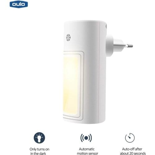 US EU Plug PIR Motion Sensor Night Light 240V Smart Plug-in Energy Saving Bedside Lamp LED Corridor Wall Lighting Smart Home
