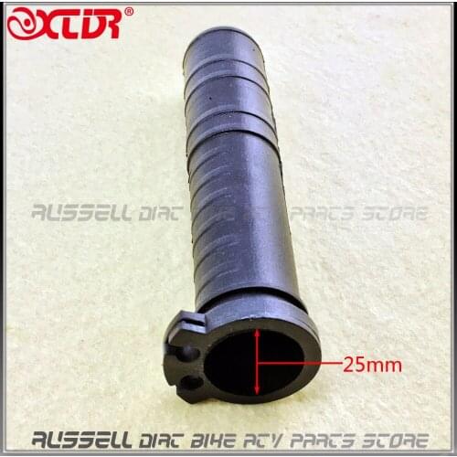 1" 25mm Handle Bar Hand Grip Dual Cables Throttle Sleeve Tube For Cruiser Chopper
