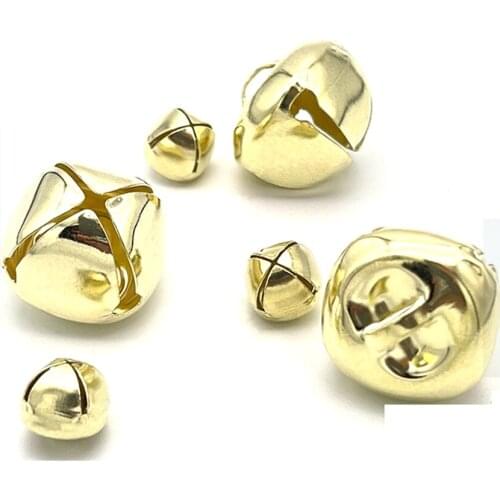 36pcs Wholesale free shipping golden bells. 25 mm pet accessories/Christmas decorations 031001009