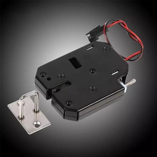 12V 2A Electric Magnetic Lock 150KG/330lb Fail Safe Holding Force Electromagnetic Door Access Control System Cabinet Boxes