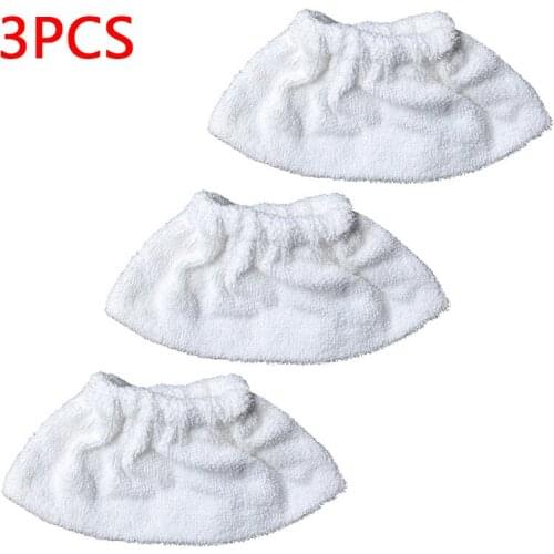3pcs For Karcher 6.960-019.0 Steam Engine Floor Cloth Soft Cleaning Brushes Showers Kitchen Household Supplies