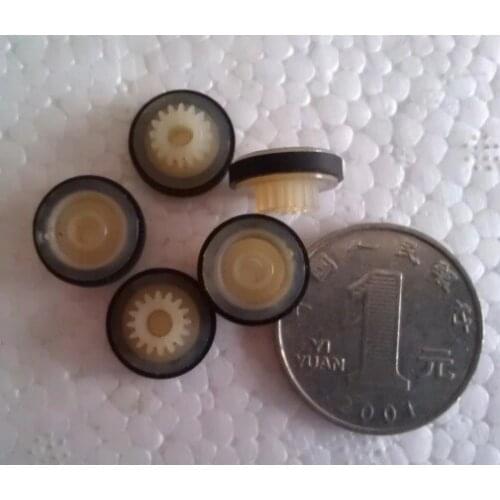 5pcs cassette card recorder seat tape player Stereo audio recorder Idler wheel Vintage