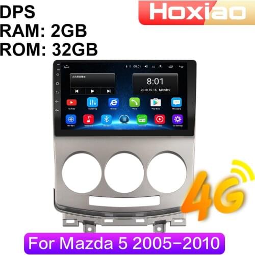 4 G Android 2 Din Car Radio multimedia video player For Mazda 5 2005 2006 2007 2008 2009 2010 navigation GPS audio 2din