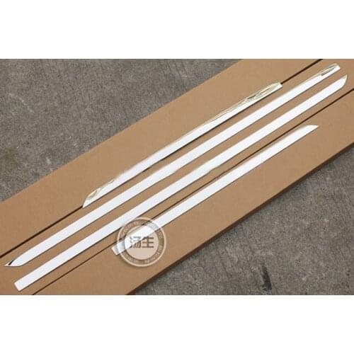 For Mazda 6 M6 2009-2011 High quality stainless steel body side moldings side door decoration 4pcs
