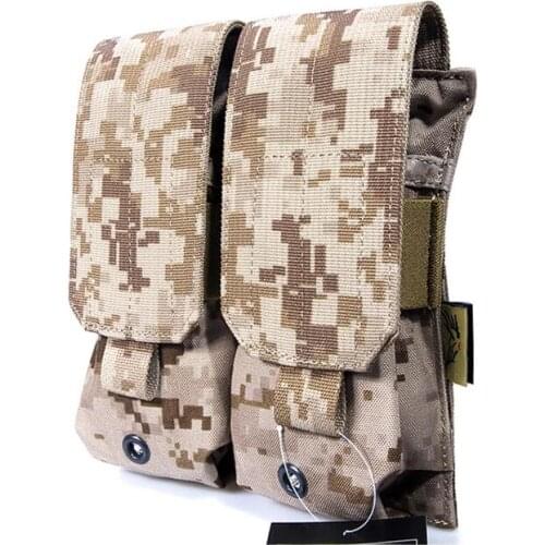 FLYYE MOLLE nylon Double dual cartridge AMMO M4/M16 Mag Pouch Military CORDURA PH-M002