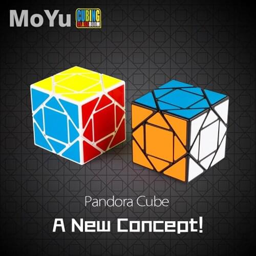 CuberSpeed Moyu Pandora Cube Black Cubing Classroom Mofang Jiaoshi Pandora White Speed Cube