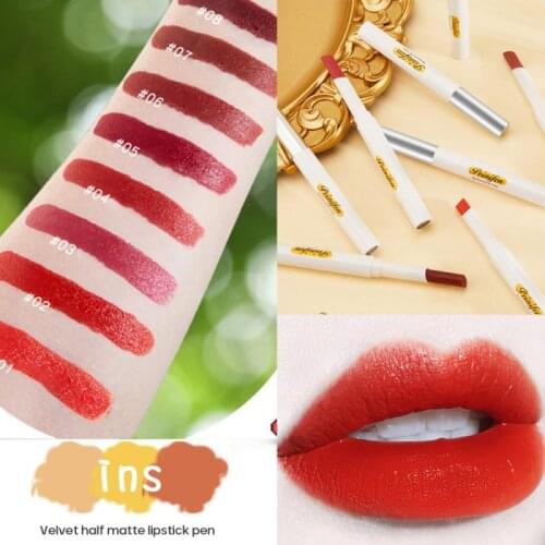Top Brand Lip Liner Matte Lip Pencil Waterproof Moisturizing Lipsticks Long-lasting Lips Llipliner Makeup Pen Beauty Tools TSLM1