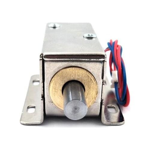 Electric Lock Small Bolt Lock ,Mini Cabinet ,round head , Cabinet lock, min:1pcs