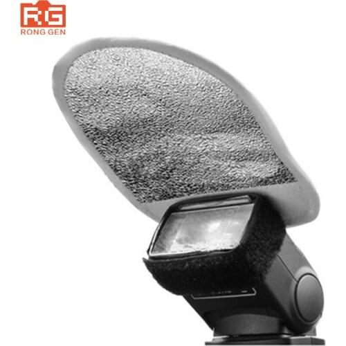 Godox MRF-01 Mini White Diffuser Sliver Reflector for Canon Nikon Yongnuo Speedlite Shoe Mount Flash