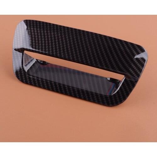 Rear Trunk Door Handle Cover Trim Fit for Dodge Durango SUV 2014-2016 2017 2018 2019 2020 North America model Carbon Fiber Style