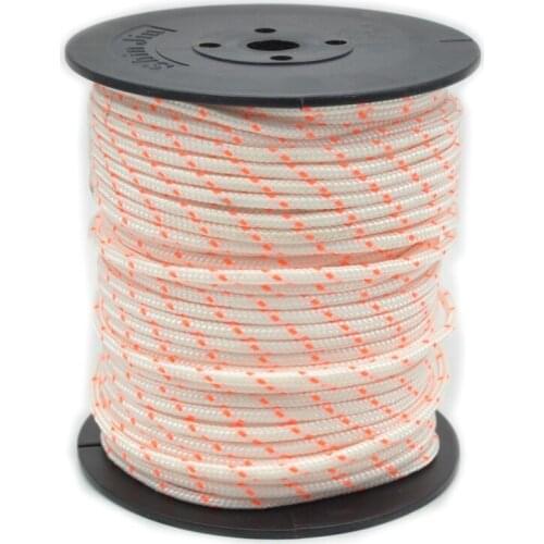 50m 3mm Nylon Pull Starter Rope Recoil Engine Start Cord for 430/520 Trimmer Cutter Chainsaws Lawn Mower Engine