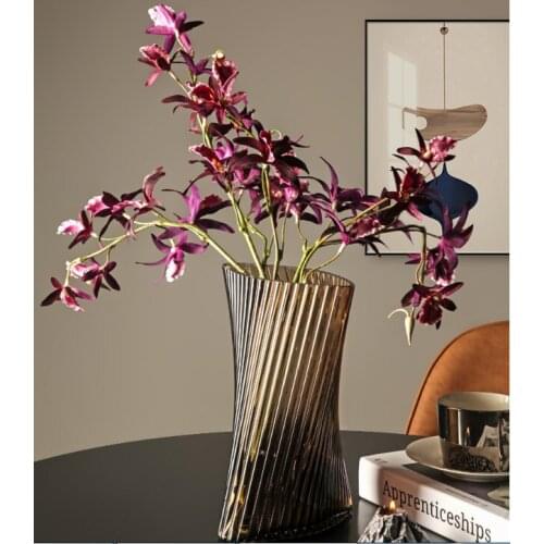 Nordic Design Plastic Vase European Decoration Home Flower Vase Flower Arrangement Hydroponic Tabletop Vase For Flower Decoratio