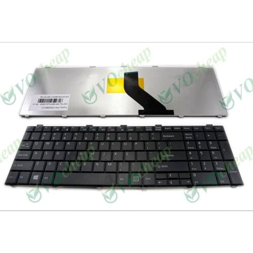 New US Laptop keyboard for Fujitsu AH530 AH531 AH42 A530 NH751 Black - CP603850-01, MP-09R73US-D85W