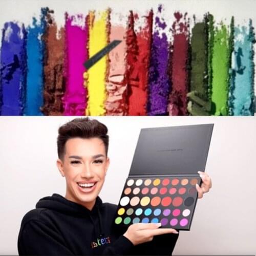 James Charles 39 Eyeshadow Palette 39 Color Nautral Profession Glitter Pigments Eye Shadow Beauty Cosmetics