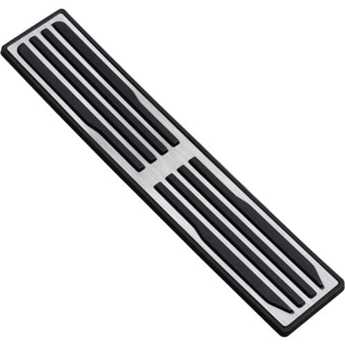 Footrest Foot Rest Dead Pedal Cover For 2016-2020 Jaguar XE XF F-Pace 2018-2021 Range Rover Velar