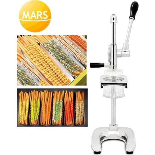 Super Long Fries Presser Machine 30cm Super Long Fries Chips Maker Machine Footlong Mashed Potatoes Fried Chips Extruders
