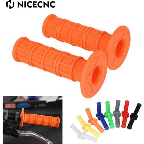 7/8" 22mm Rubber Handlebar Grip Handle Bar Grips For CRF YZF WRF KXF KLX For KTM RMZ Pit Dirt Bike Motocross Motorcycle Enduro