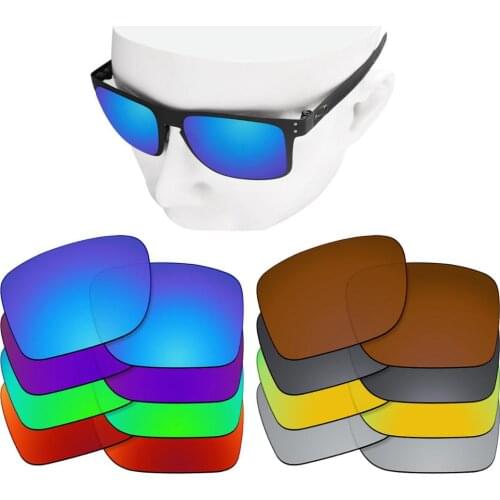 OOWLIT Polycarbonate Replacement Non-Polarized Lenses for-Oakley Holbrook Metal OO4123 Sunglasses