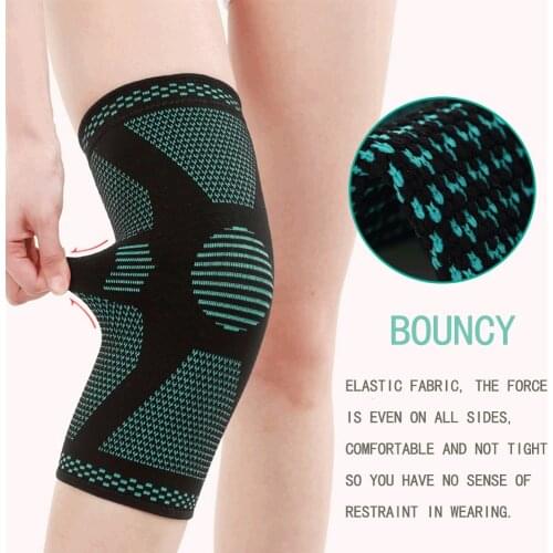 Sports breathable sweat-absorbent knee pads Running basketball sports fitness elastic bandage Mountaineering protective gear