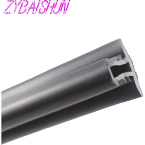 U-shaped rubber sound insulator car windshield edge gap sticker for SEAT Ibiza Leon Toledo Arosa Alhambra Exeo FR Supercopa