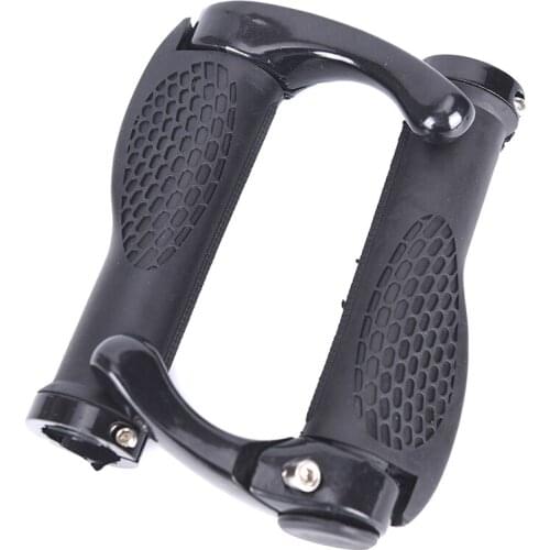 1pair 14cm x 10cm x5cm Road Cycling Mountain Bike Bicycle Lock-on Handlebar Cover Handle Bar End Carbon Handlebar