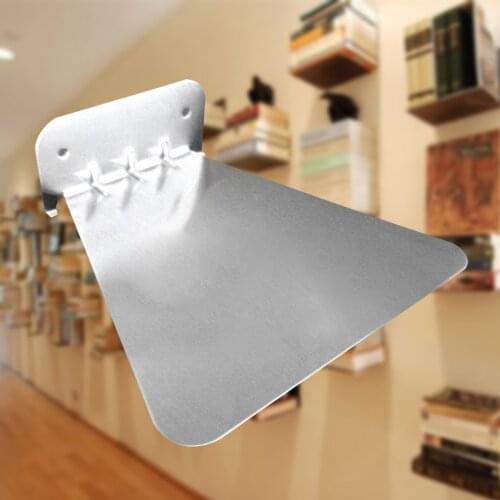 1pc Modern Iron book shelf wall invisible bookshelf for home decoration Floating Bookshelf