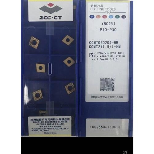 10PCS CCMT060204 High-quality general-purpose carbide CCMT060204 CNC lathe machine tool accessoriesCCMT