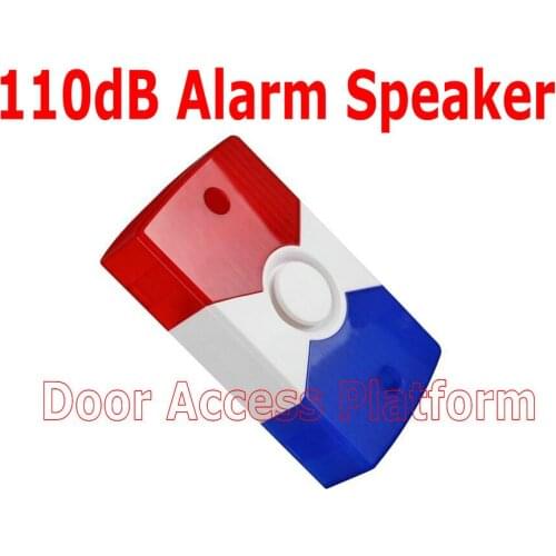110dB decibels 115mmx67mm size 2 Lights Home security Alarm Speaker,Motel Safety alarm system VDC12V,300mA Currency Motel/Office