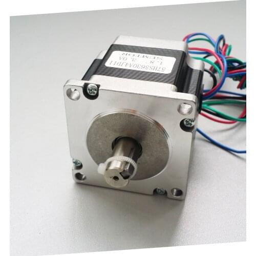 2 phase 4 wire NEMA 23 Stepper Motor 1.1N.m Body Length 56mm motor Shaft diameter11mm with keyway