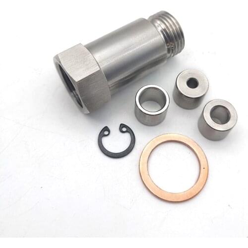45MM Straight o2 Adjustable Spacer Oxygen Sensor Extension M18X 1.5