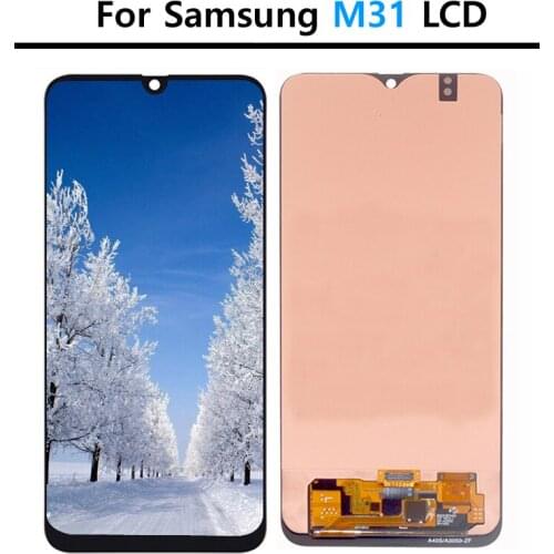 6.4'' LCD for Samsung Galaxy M31 M315 M315F Pantalla Repair Parts Display Touch Screen Digitizer Assembly For Samsung M31 LCD