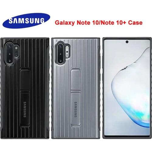 Samsung Note 10 Plus Standing Protect Case Ultimate Tough Stand Armor Cover For Galaxy note10 10 10+ Full Protective Phone Case