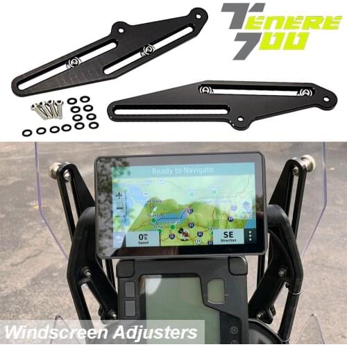Motorcycle accessories windshield adjuster windshield bracket For Yamaha Tenere 700 XTZ 700 XT700Z 2019 2020