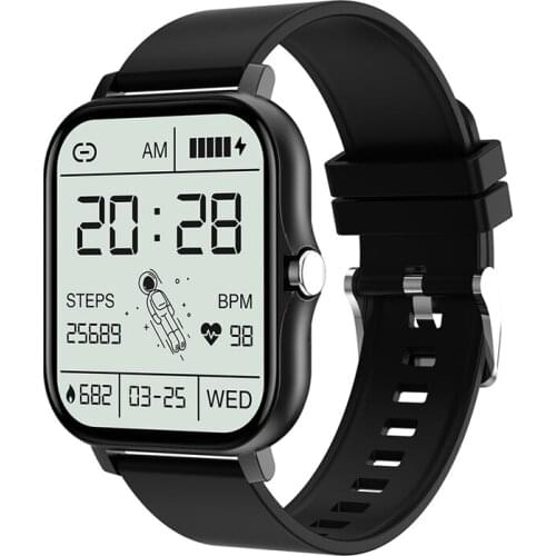 HOT-1.69 Inch Smart Watch Men Women Bluetooth Call Sport Heart Rate Monitor Smartwatch Customize Wallpaper Watches