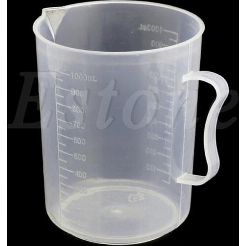 150/250/500/1000/2000ML Plastic Measuring Cup Jug Pour Spout Surface Kitchen 1Pc 32CB