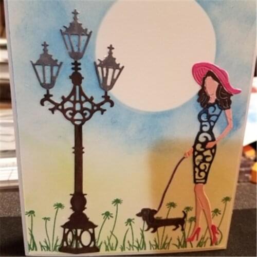 Lighthouse beach for Metal Cutting Dies Stencil Scrapbooking Photo Album Card Paper Embossing Craft DIY