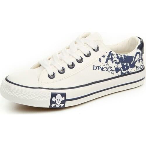 New Arrival Graffiti Canvas Shoes Men Fashion Canvas Sneakers Casual Breathabel Sports Shoes Man Vulcanize Shoes Tenis Masculino