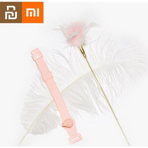 Xiaomi Pets Funny Cat Stick Set Flowerpot Feather Feet with Funny Tumbler To Relieve Boredom Accompany The Cats Toy Pet Supplies