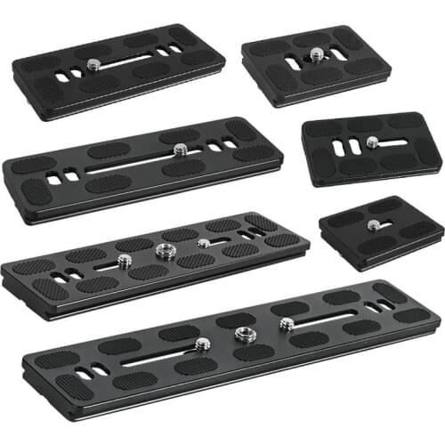 NEW Quick Release Plate Camera Mount Long Plate Base Plate Bracket With 1/4 Inch Screw For DSLR Camera Tripod PU07