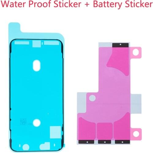 Original Battery Adhesive Sticker Strips + Waterproof Screen Sticker Tape For iPhone 7 8 12 11 Pro Max X XR XS Max Repair Parts