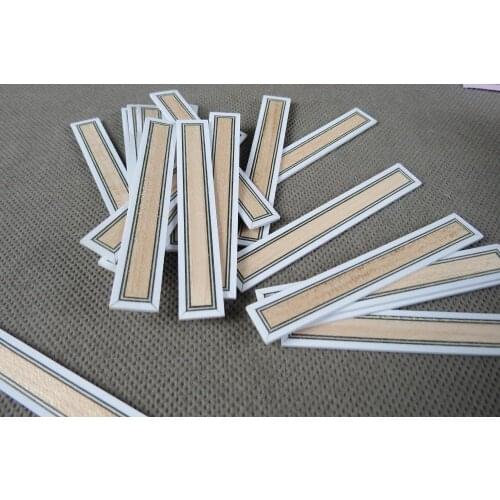Classical Guitar PVC bridge ,10pcs tie blocks PVC inlay maple A-32