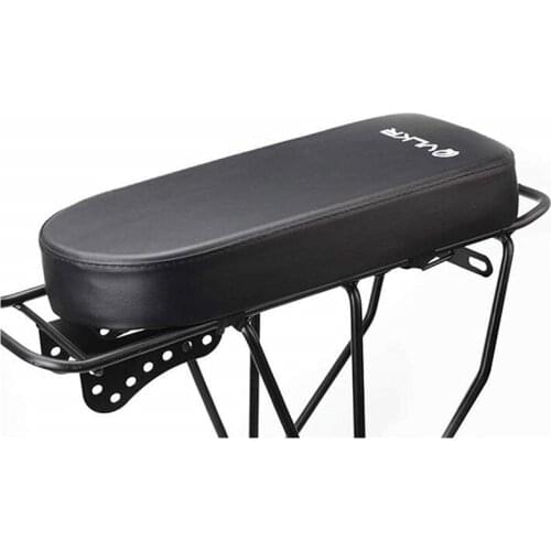 LANKELEISI Bicycle Manned Seat Mountain Bike Back Rack Seat Cushion Manned Comfortable Saddle Child Back Seat Backrest Seat