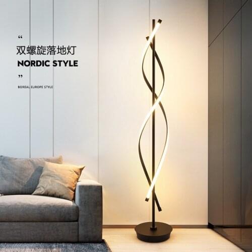 Nordic led floor lamp lampada da terra stehlampe bedroom dining room