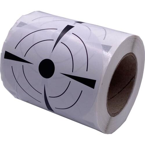 Target Shooting Stickers 200Pcs Fluorescent 3In Shooting Sticker With