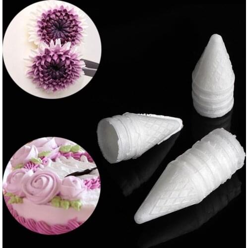 100Pcs/Bag Glutinous Rice Care Rose Flower Piping Cake Decorating Dessert Kitchen Accessories DIY Bakeware Tools