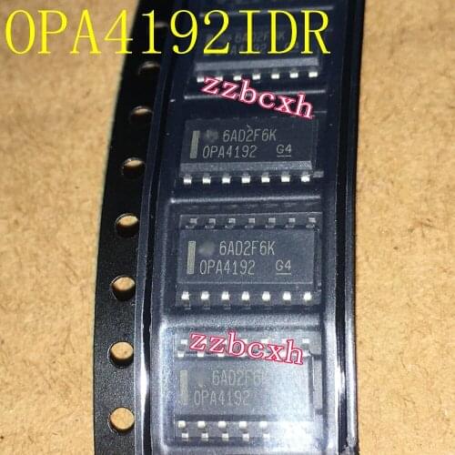 2PCS/LOT New original In Stock OPA4192IDR SOP14
